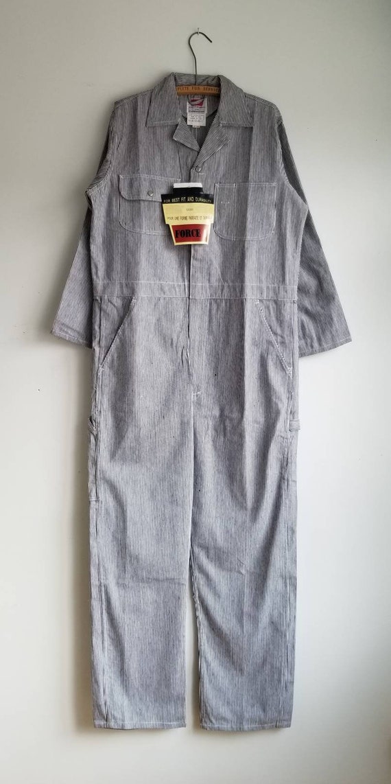 90s Deadstock Coverall, Pin Stripes Coverall, Deni