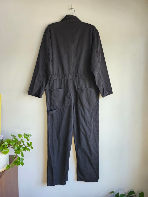 Jumpsuit Boiler suit Mechanic's Jumpsuit dark Bro… - image 9