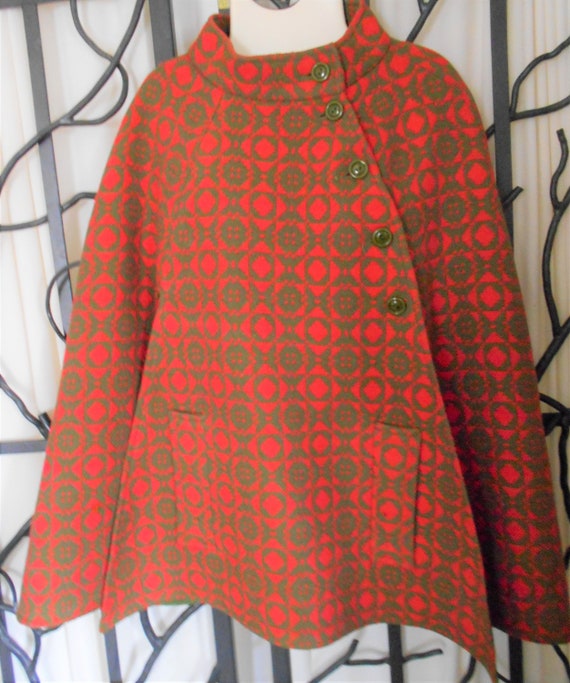 Welsh Woolens Tapestry Cape