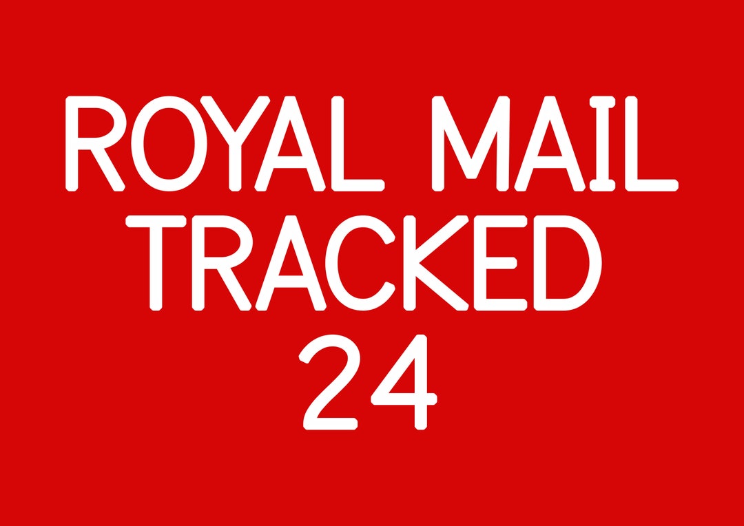 Extra Shipping Royal Mail Tracked 24 Etsy