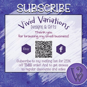 a purple background with a qr code and a qr code