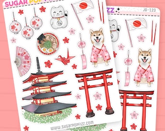 Japan Journaling Deco-klistermärken