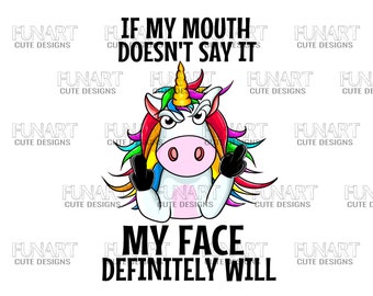 Free Free Unicorn Flipping Off Svg SVG PNG EPS DXF File