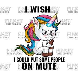 funny unicorn  PNG File, Sublimation Design, Digital Download,  Designs Downloads