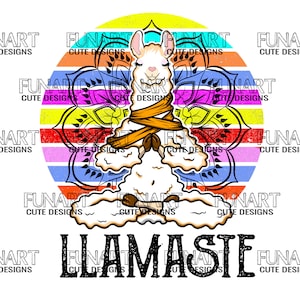 LLAMASTI   PNG File, Sublimation Design, Digital Download, LLAMA fuuny Sublimation Designs Downloads