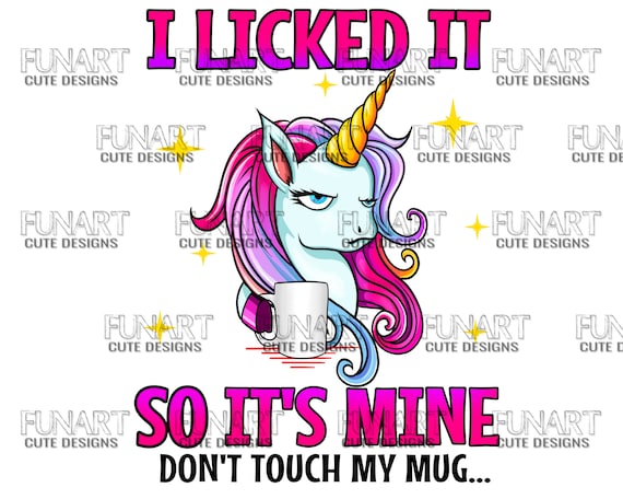 Let that shit go unicorn PNG File namasti unicorn Sublimation Design Digital Download