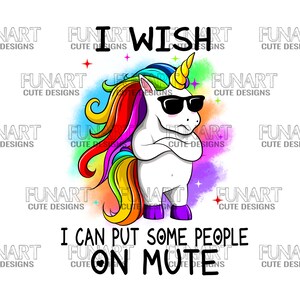 funny unicorn  PNG File, Sublimation Design, Digital Download,  Designs Downloads