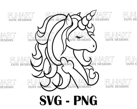 Unicorn Head SVG PNG Unicorn Middle Finger Svg Funny Unicorn | Etsy New