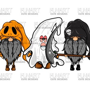 halloween gnome  PNG File, Sublimation Design, gnom garden Digital Download gnome halloween clipart