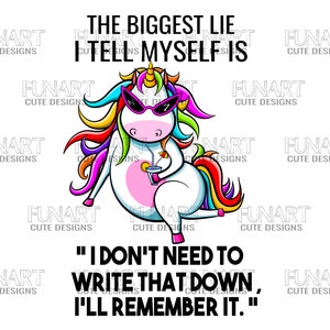 Funny unicorn designs  unicorn PNG File, Sublimation Design, Digital Download