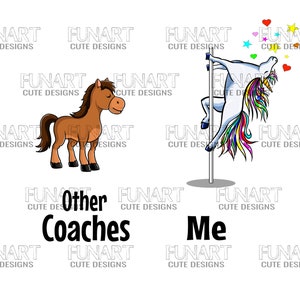 unicorn pole dance  PNG -other coaches me  unicorn pole  Unicorn  Degital downloand