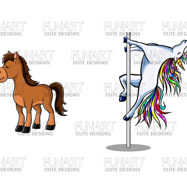 unicorn pole dance  PNG JPEG - unicorn pole  Unicorn  Funny  Unicorn sublimation designs transparent background