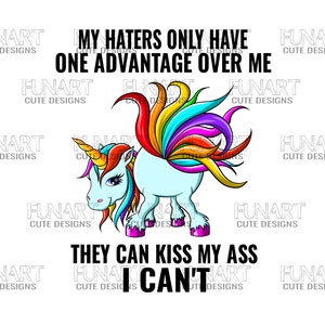 funny unicorn  PNG File, angry  unicorn Sublimation Design, cursing unicorn Digital Download, Middle finger Designs Downloads
