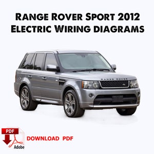 Range Rover Sport 2012 Electrical Wiring diagrams Workshop repair manual,pdf, instant download