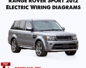 Range Rover Sport 2012 Electrical Wiring diagrams Workshop repair manual,pdf, instant download