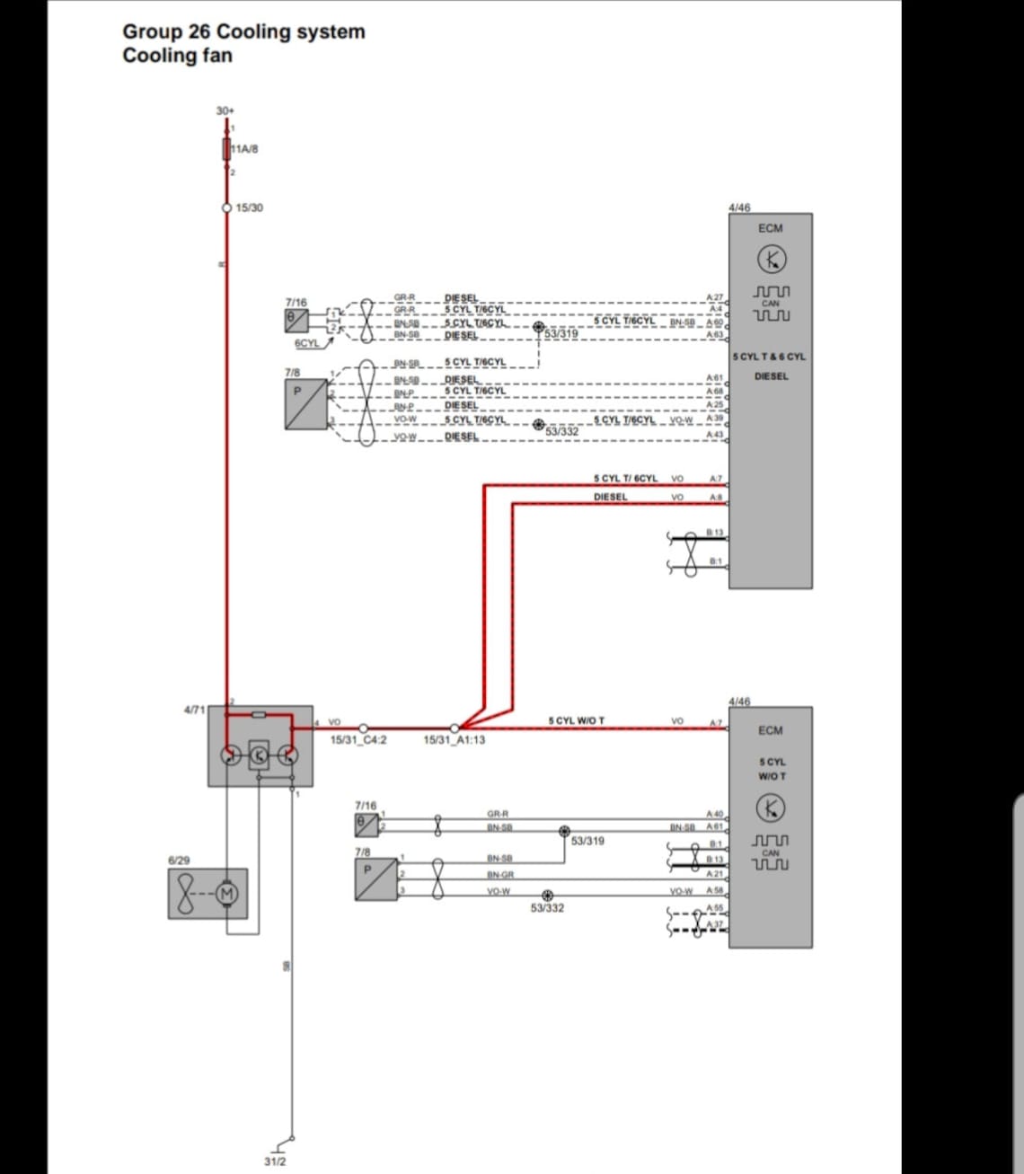 Volvo S40,V40 20042005 Wiring Diagram Full Manual Etsy