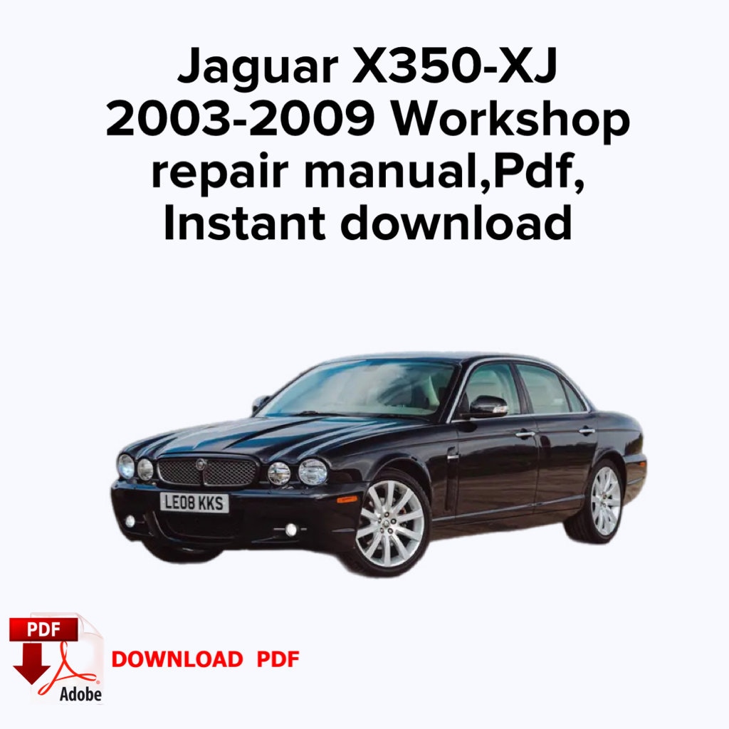 Jaguar X350-XJ 2003,2004,2005,2006,2007,2008,2009 Factory