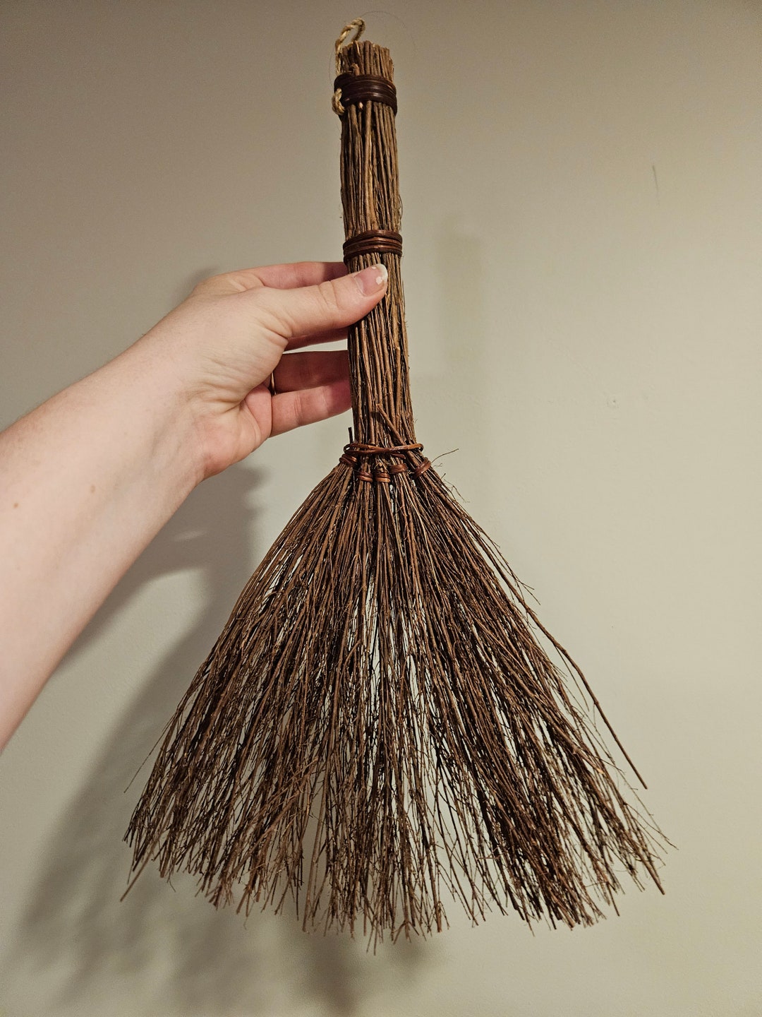 Vintage Rustic Boho Broom Wall Decor Etsy