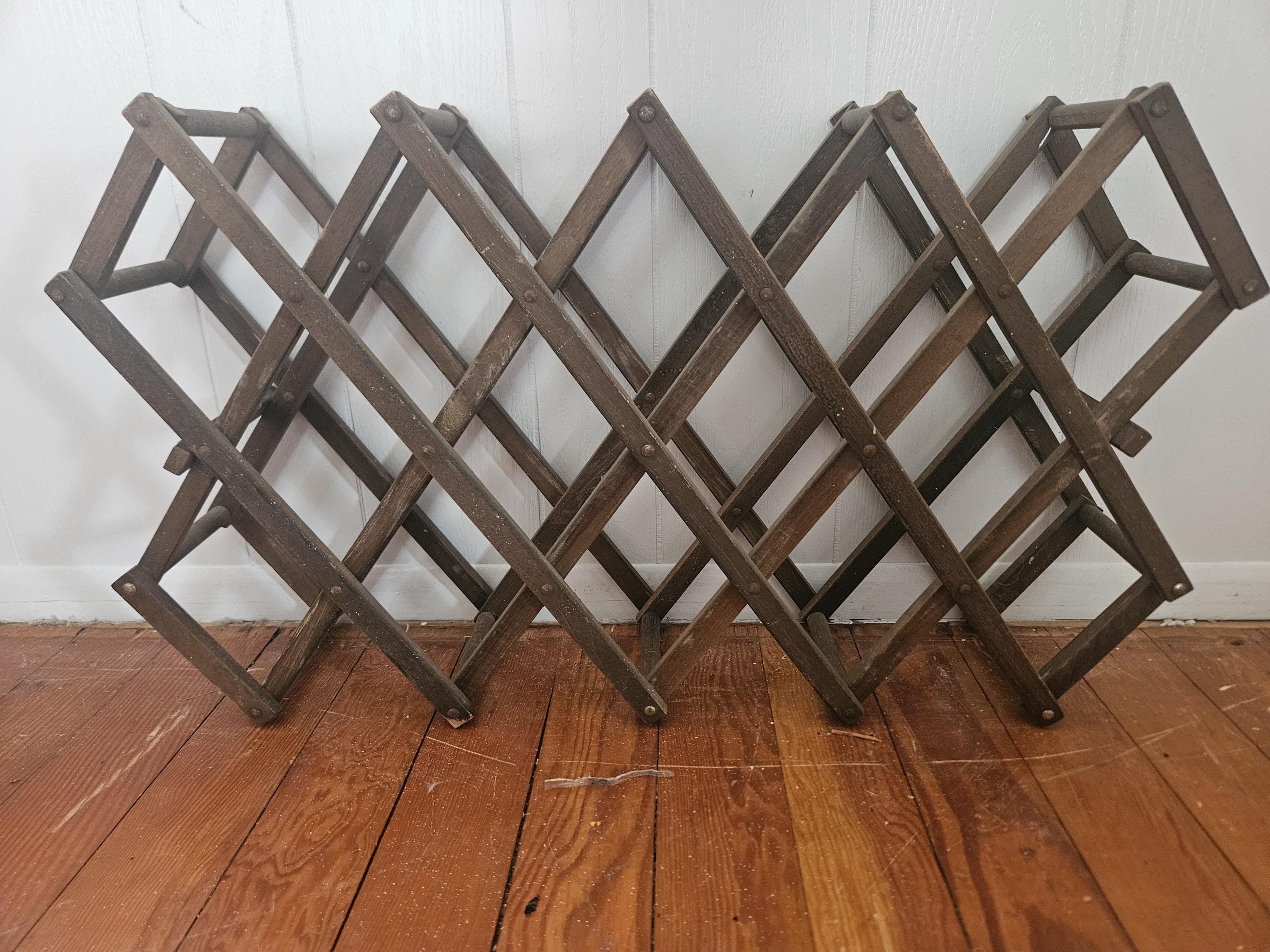 Accordion Wine Rack - Etsy Canada