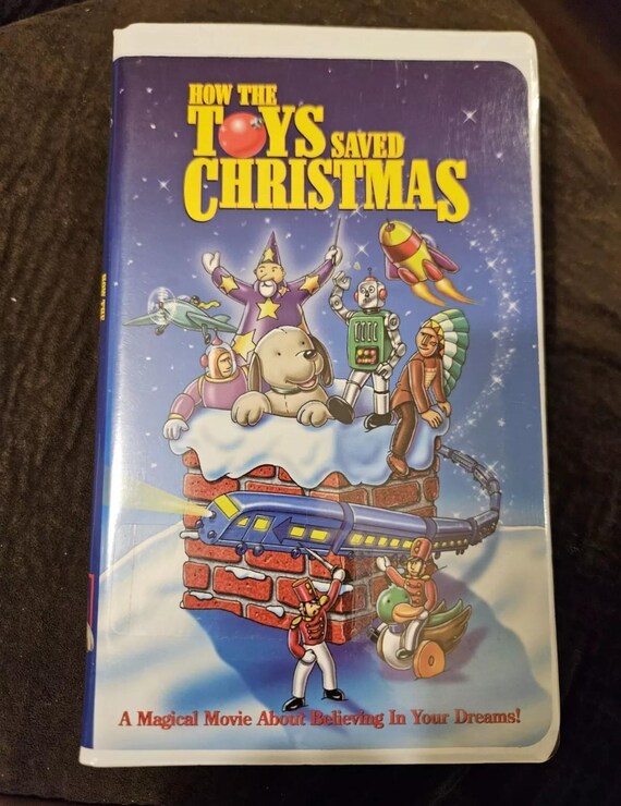 How the Toys Saved Christmas VHS Tape in Clamshell Case Buena
