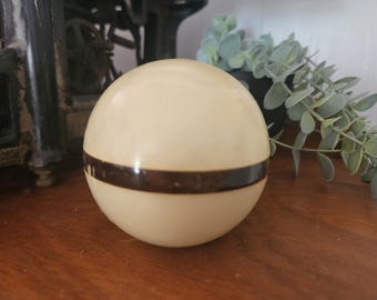 Vintage Italian Alabaster Sphere Paperweight