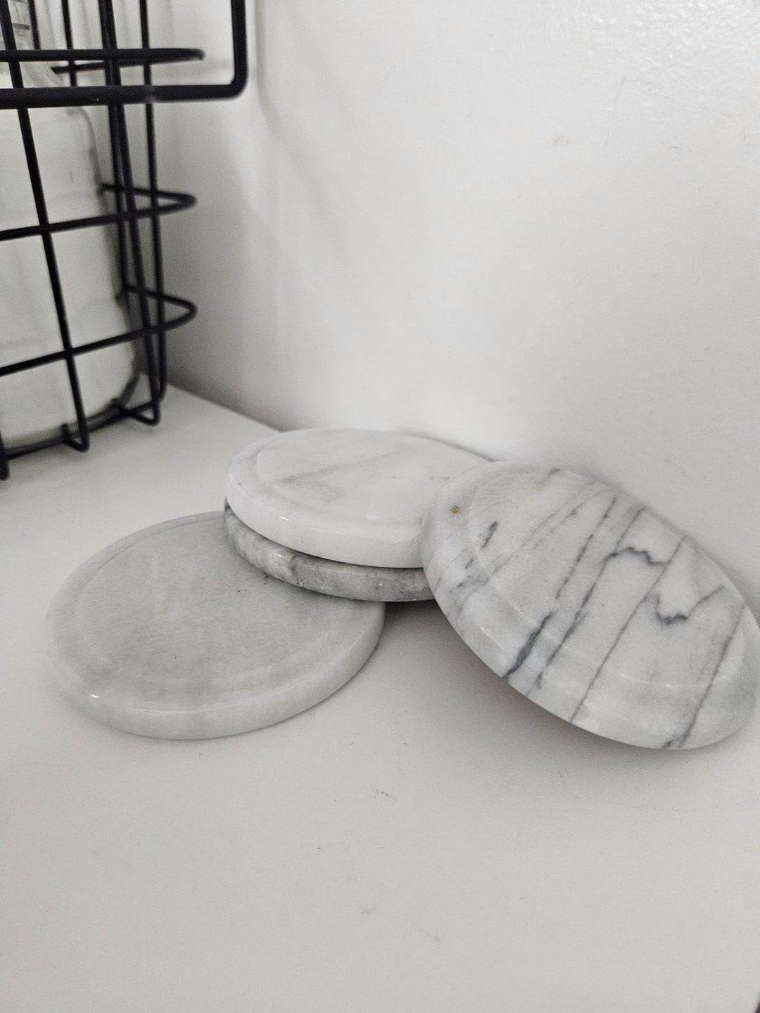 20 Posavasos De Madera Sin Acabado, Redondos De 4 Pulgadas, | Envío Gratis