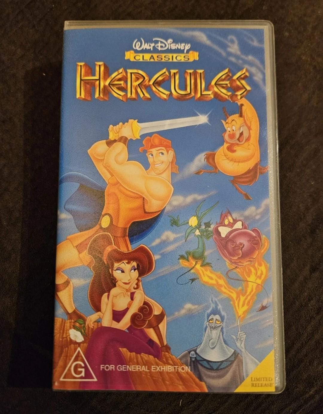 ヘラクレス（VHS、1998）ウォルト・ディズニー・クラシックス - Etsy 日本