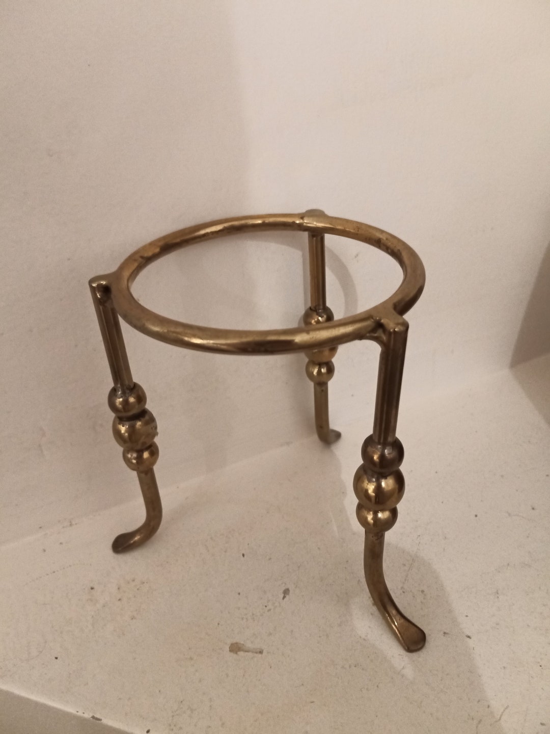 Beautiful and Pretty Brass Sphere Holder or Stand Etsy