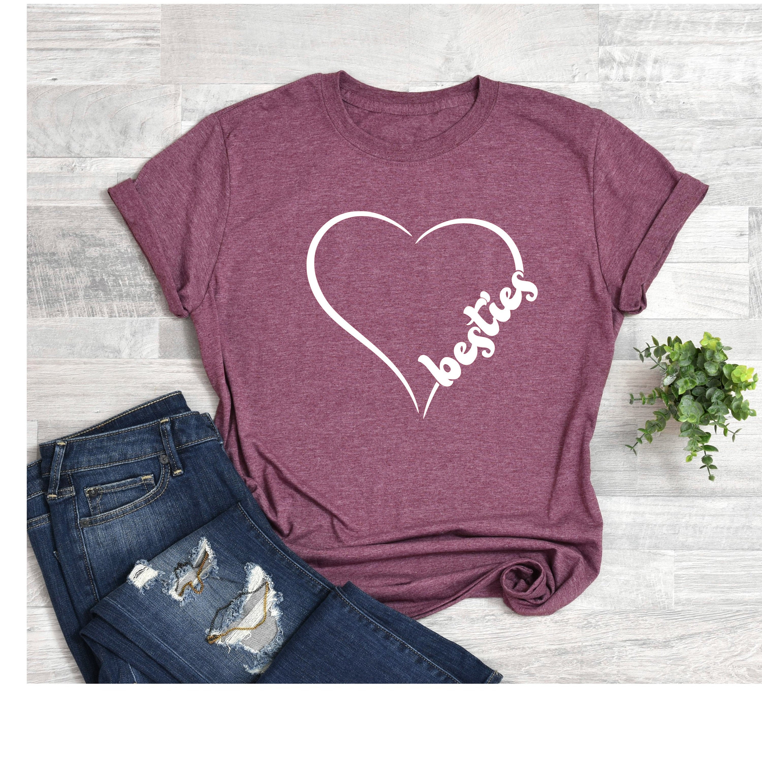 Besties Shirt Best Friends Shirt Couple Shirt Sisters Shirt Etsy