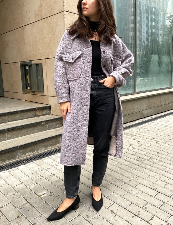 long shacket coat