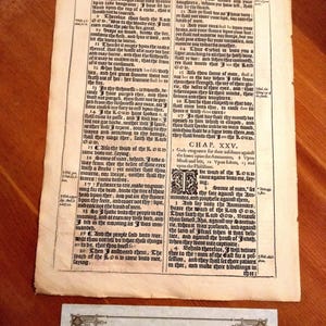 ¡Primera edición versión King James de 1611! imagen 1