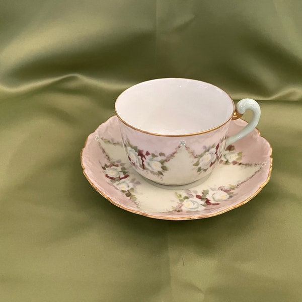 T and V Limoges, France Cup and Saucer