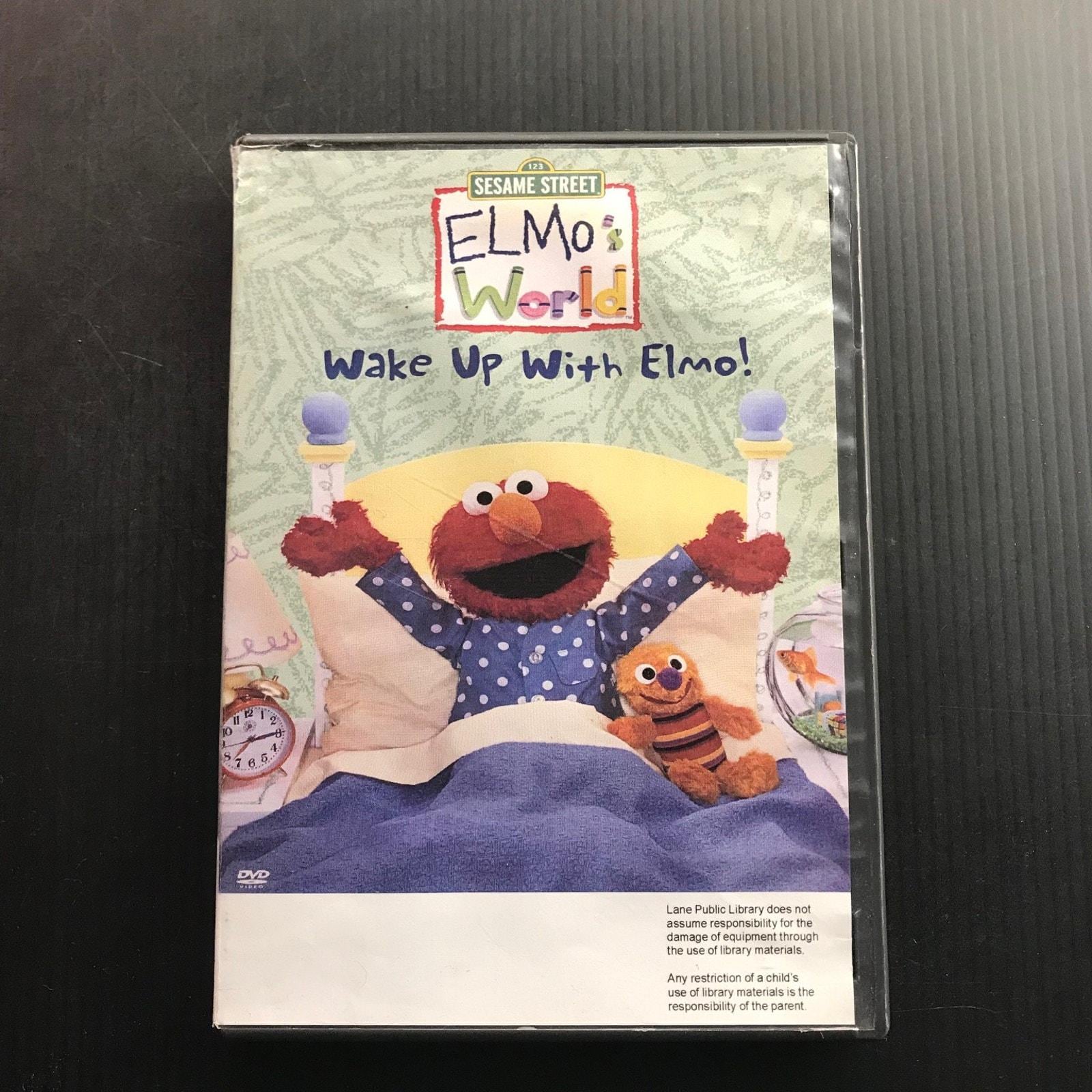 Sesame Street Elmo's World Wake up With Elmo DVD 2002 Kids