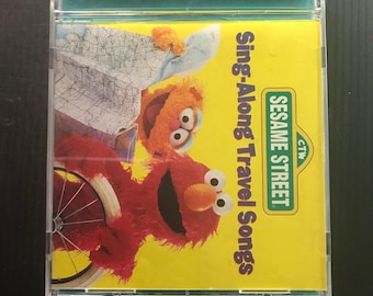 Sesame Street - Sing-along Travel Songs CD 1996 Kids Sony Wonder