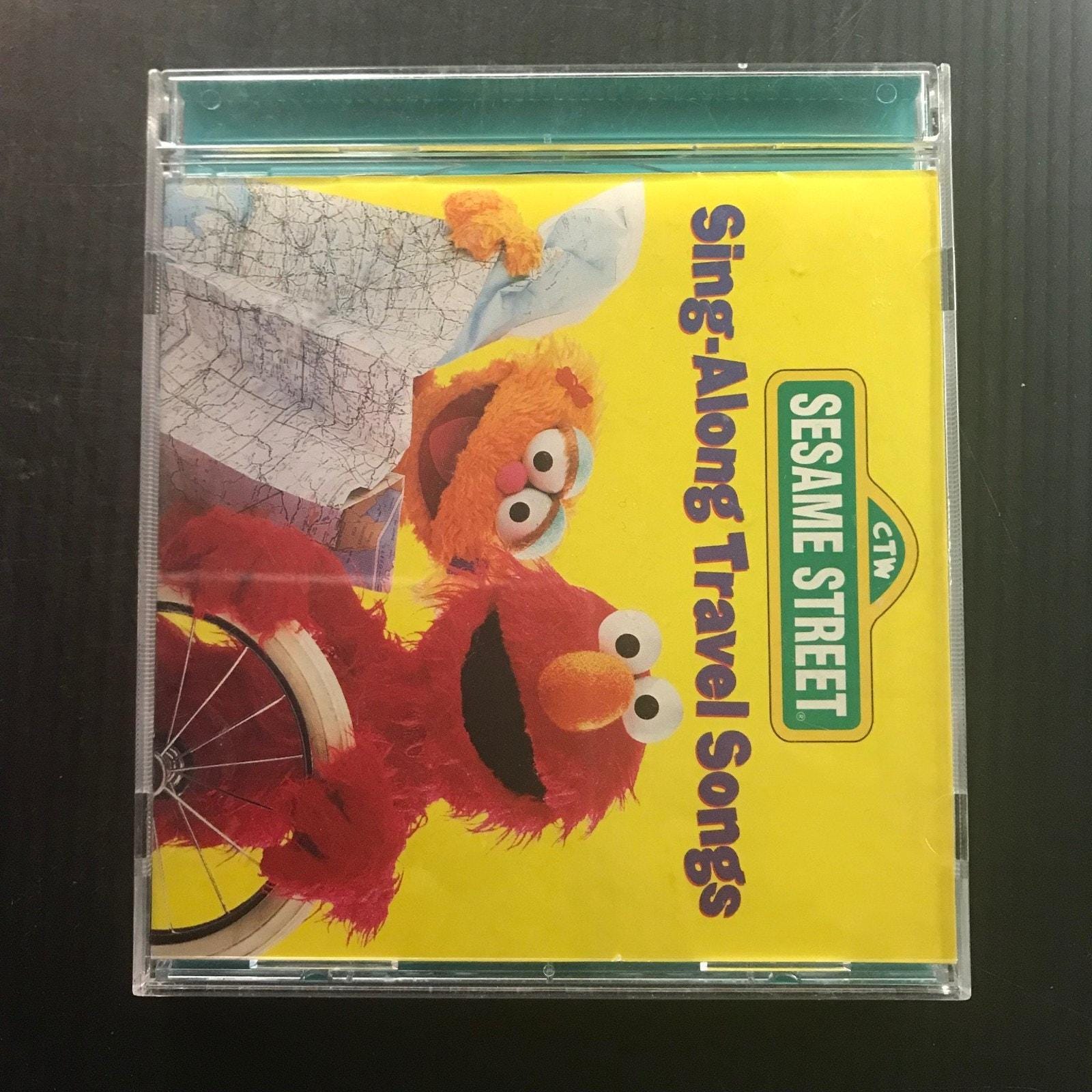 Sesame Street - Sing-along Travel Songs CD 1996 Kids Sony Wonder