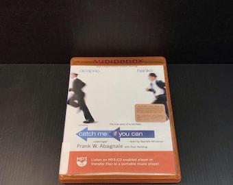 Catch Me If You Can Frank W. Abagnale 2001 Blackstone MP3 Audio CD
