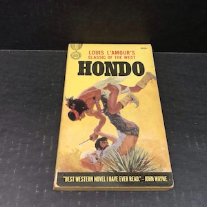 Louis L&#39;Amour Hondo 1954 Fawcett Paperback