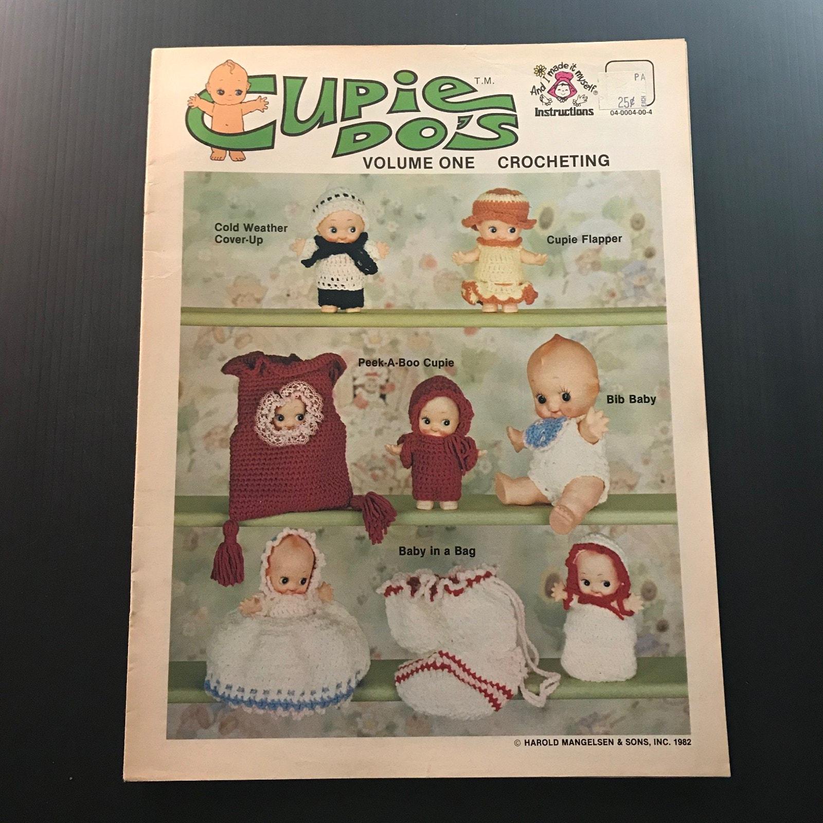 Cupie Do's Volume One Crocheting 1982 Doll Clothes Patterns