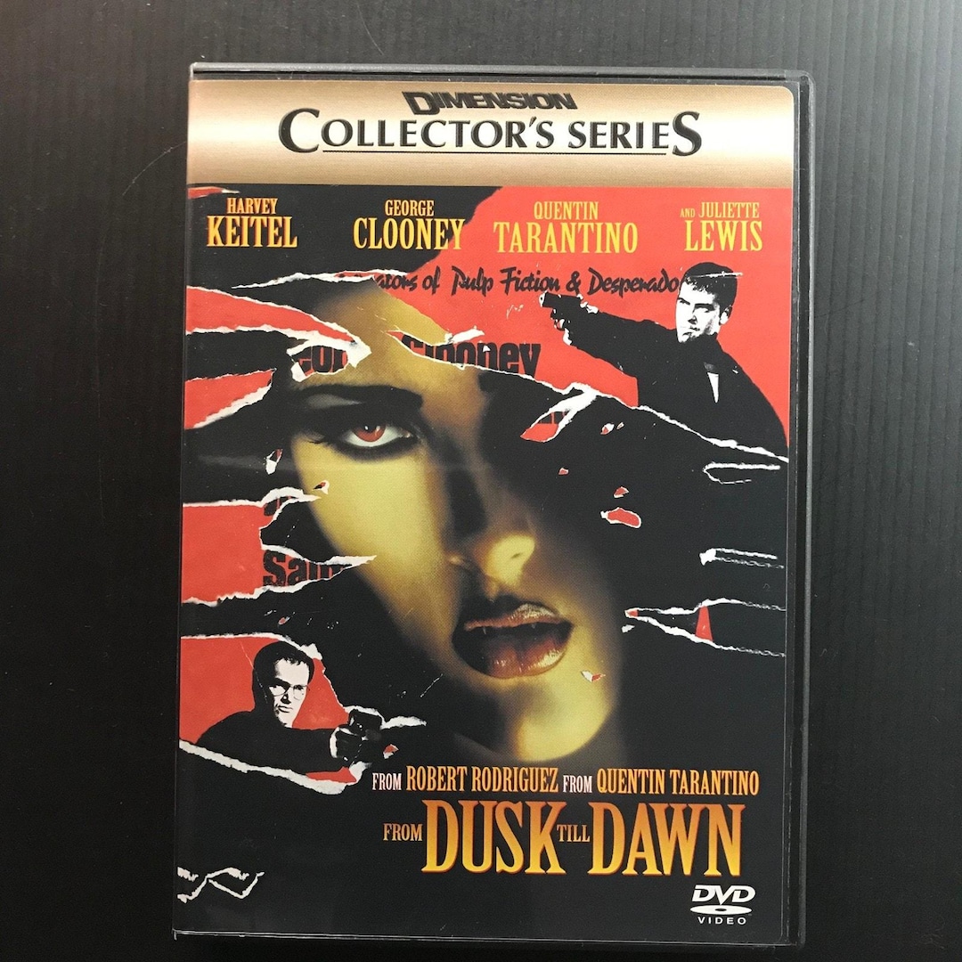 From Dusk Till Dawn DVD 1996 Collector's Series Tarantino Clooney - Etsy