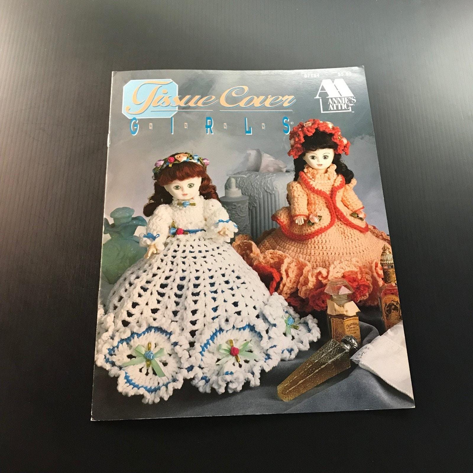 30 Annie’s Attic Crochet Patterns to Explore for Gifts, Decor, and Vintage Charm 12 Tissue Cover Girls