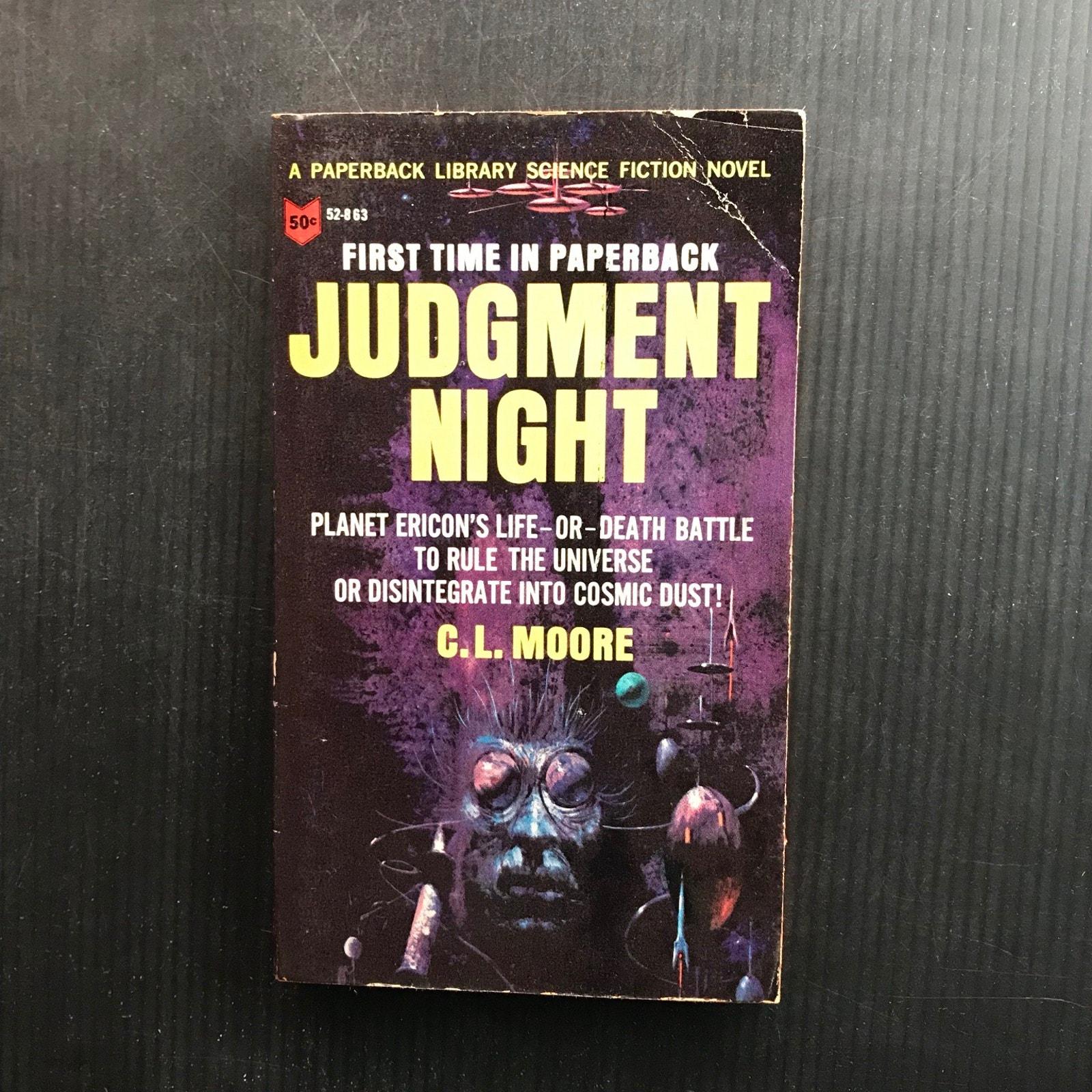 Judgment Night by C.L. Moore First Printing 1965 Paperback Library 