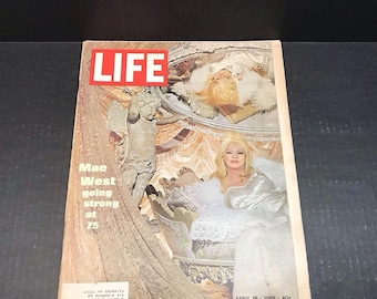 Life Magazine- Mae West April 1969