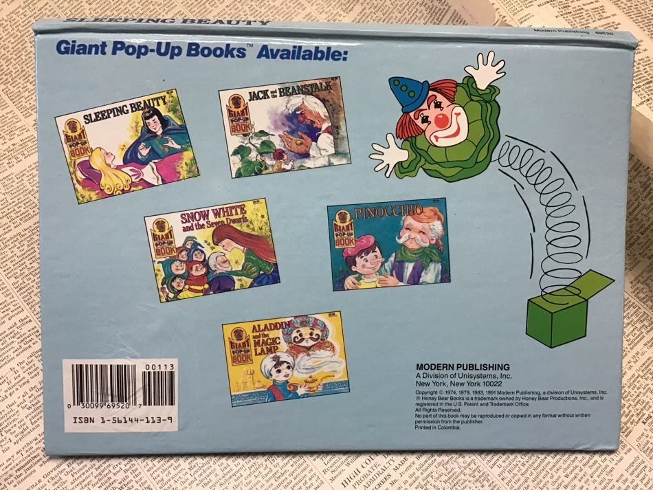 Vintage Sleeping Beauty Pop-up Book: 1991 Children's Fairy Tale - Etsy