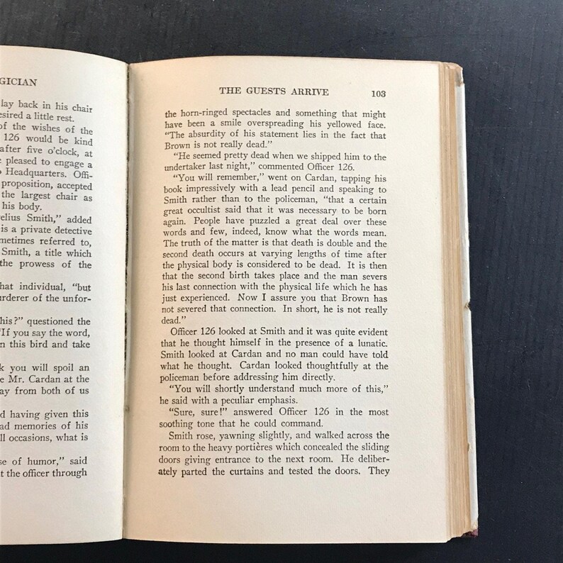 The Black Magician R. T. M. Scott 1943 Triangle Books Pulp Fiction Thriller image 19