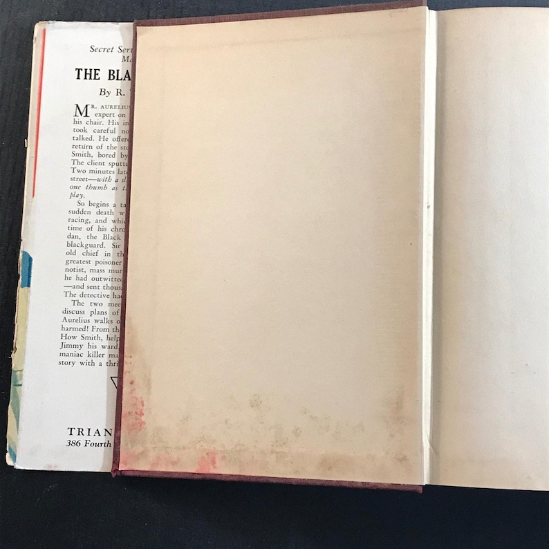 The Black Magician R. T. M. Scott 1943 Triangle Books Pulp Fiction Thriller image 7