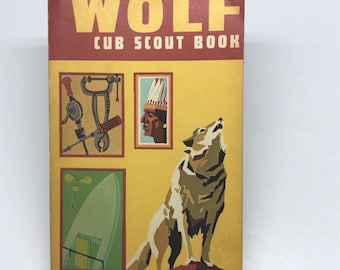 Wolf Cub Scout Book~Boy Scouts of America~1973 Paperback