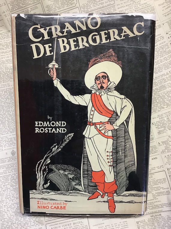 Cyrano De Bergerac by Edmond Rostand, Vtg 1931 Illustrated