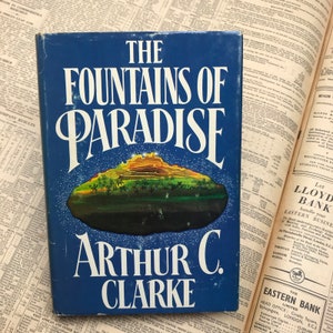 Arthur C. Clarke~Fountains Of Paradise~1979 Hardcover W Dust Jacket BCE~Good