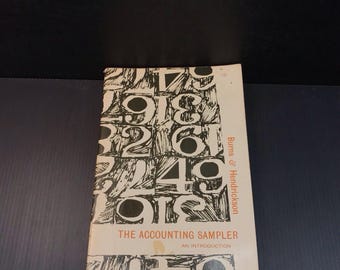 The Accounting Sampler Burns, Hendrickson McGraw-Hill 1967 TPB