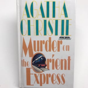 Agatha Christie~Murder on the Orient Express~1991 Small Perma-Bound Hardcover